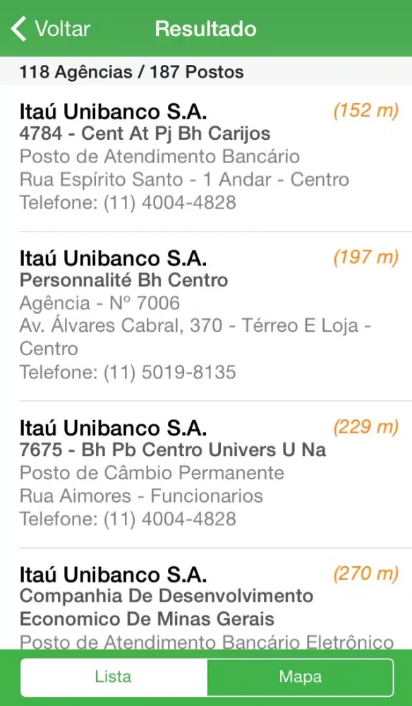 Screenshot di Cadê Meu Banco