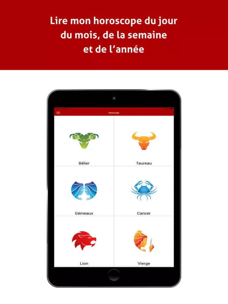 Capturas de pantalla de Horoscope 2019 en Français iPad 