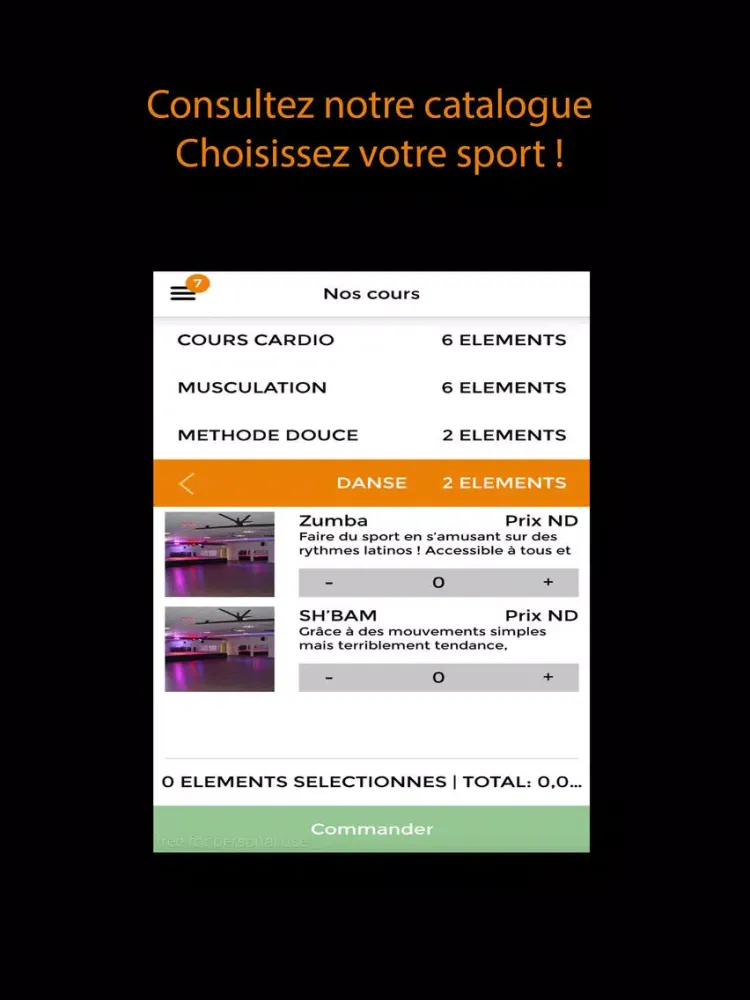 L'APPART FITNESS iPad  سکرین شاٹس