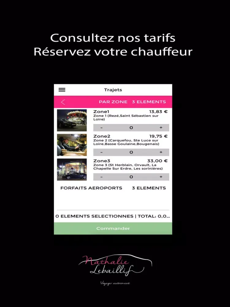 NL Cab iPad  سکرین شاٹس