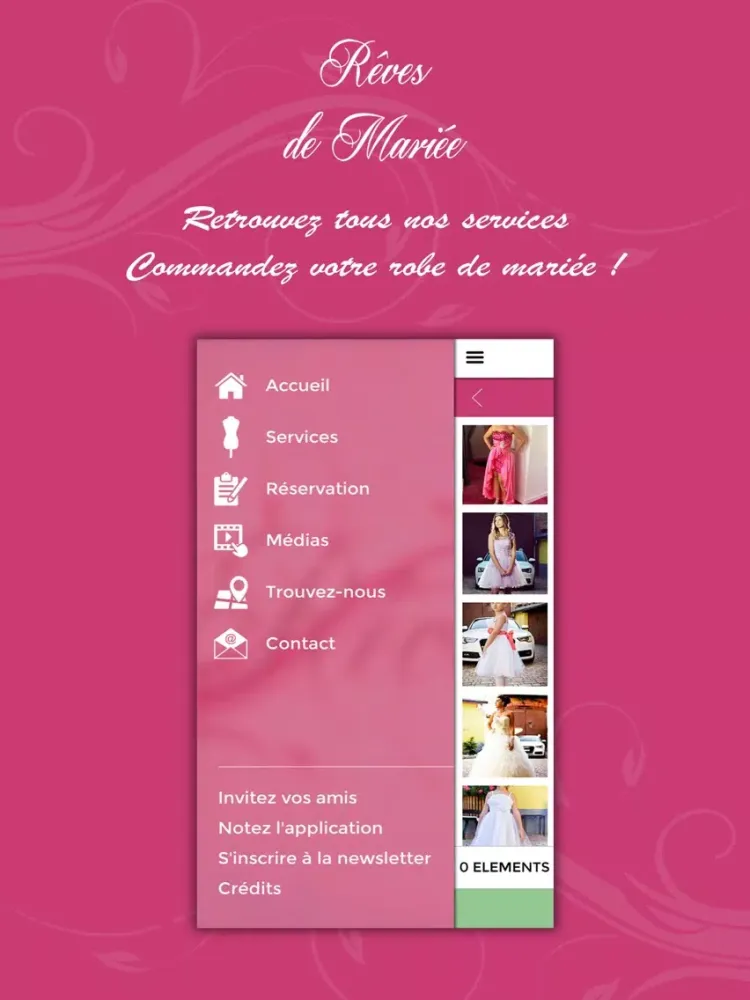 تصاویر Rêves de Mariée iPad 