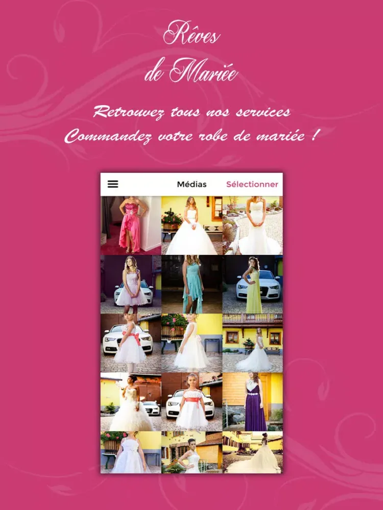 تصاویر Rêves de Mariée iPad 
