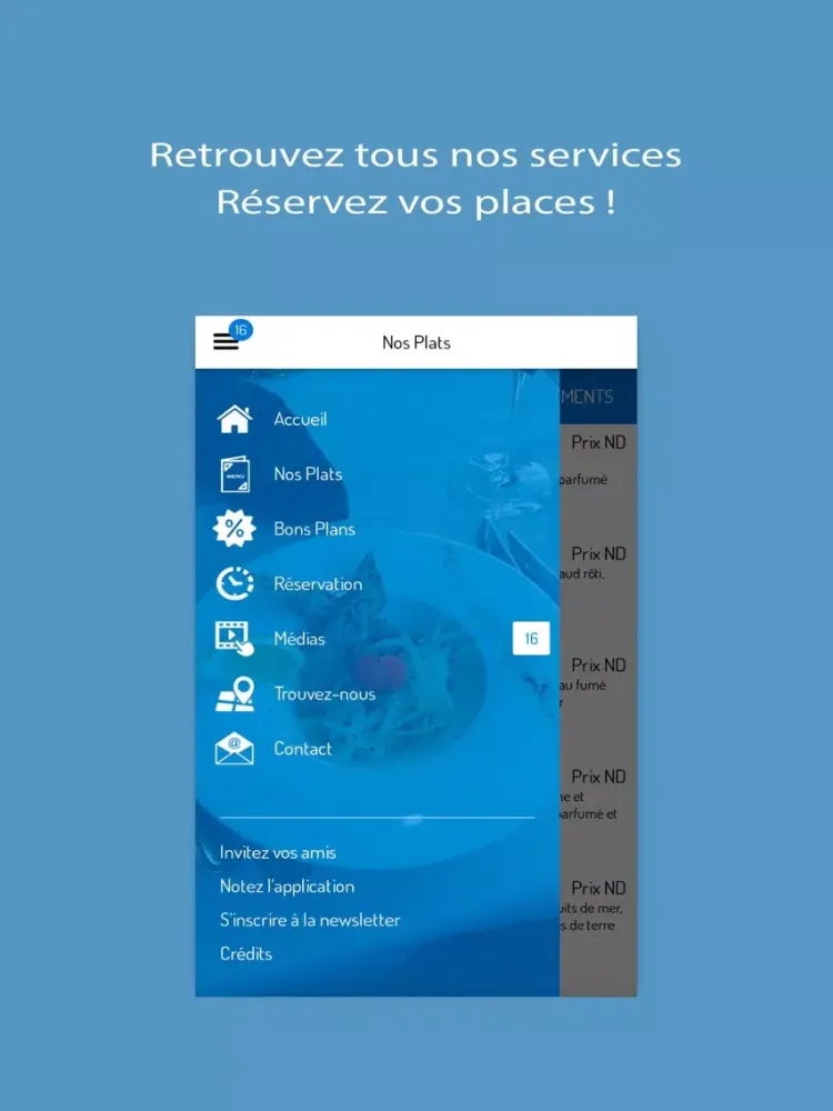 Taverne de Saint Malo iPad  سکرین شاٹس