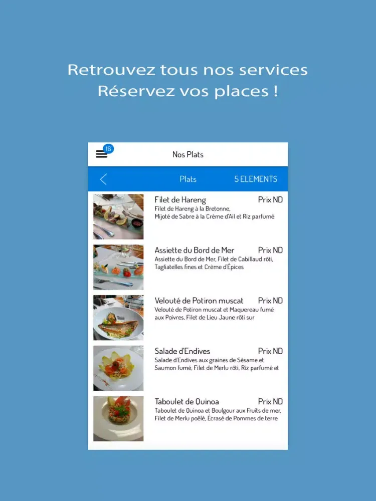 Taverne de Saint Malo iPad  سکرین شاٹس