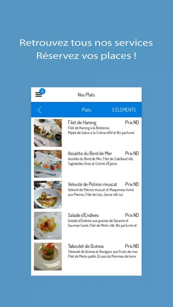 Taverne de Saint Malo سکرین شاٹس