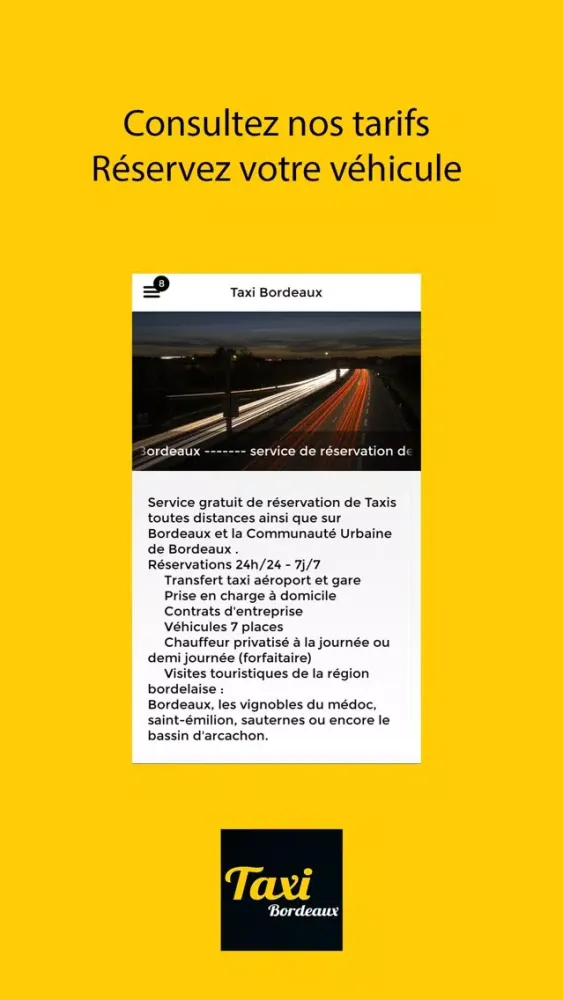 Taxi Bordeaux Ekran Görüntüleri