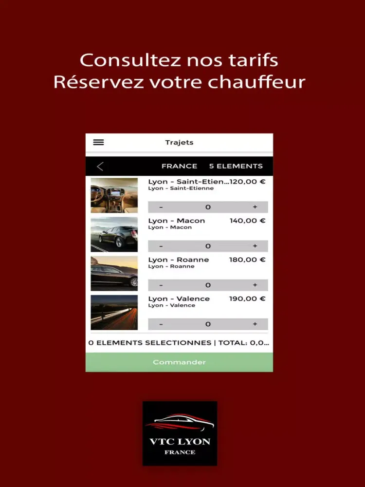 VTC Lyon France iPad 应用截图