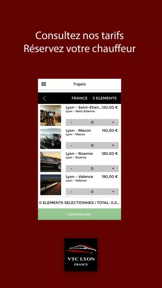 VTC Lyon France应用截图