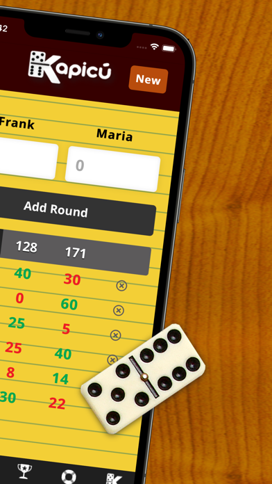 Zrzuty ekranu KAPICU Domino Game Score