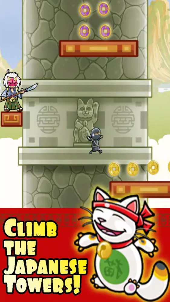Ảnh chụp màn hình của Ancient Age - Ninja Jump Legend