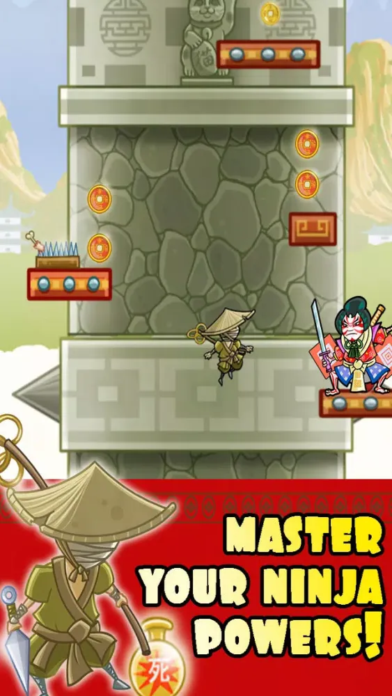 Ảnh chụp màn hình của Ancient Age - Ninja Jump Legend