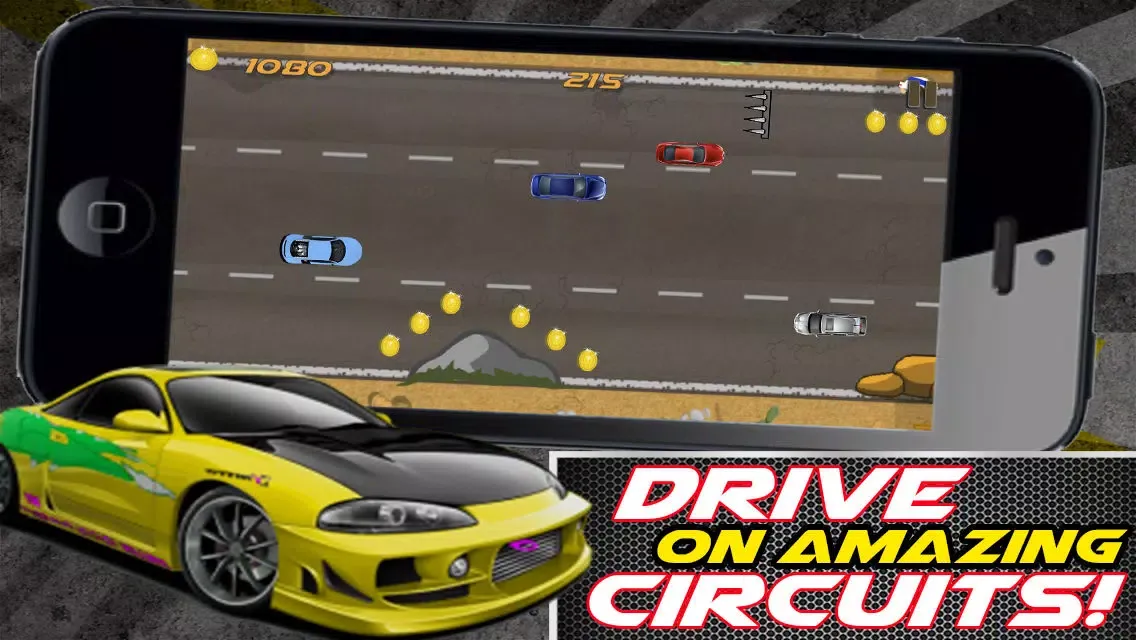 Capturas de tela do Fast Car Race - Crazy Speed in a World Race