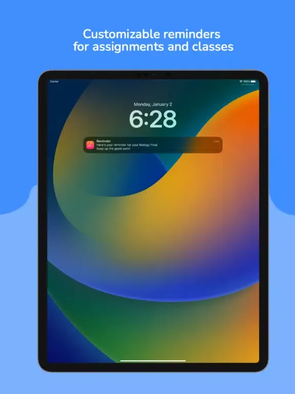 Capturas de pantalla de Pocket Student Planner iPad 
