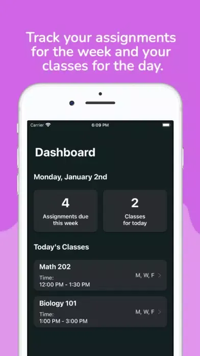 Capturas de pantalla de Pocket Student Planner