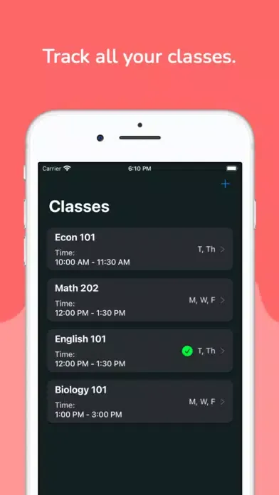 Capturas de pantalla de Pocket Student Planner