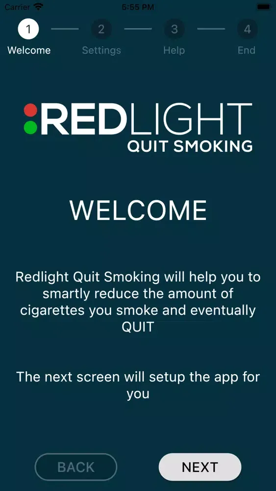 Redlight quit smoking Screenshots