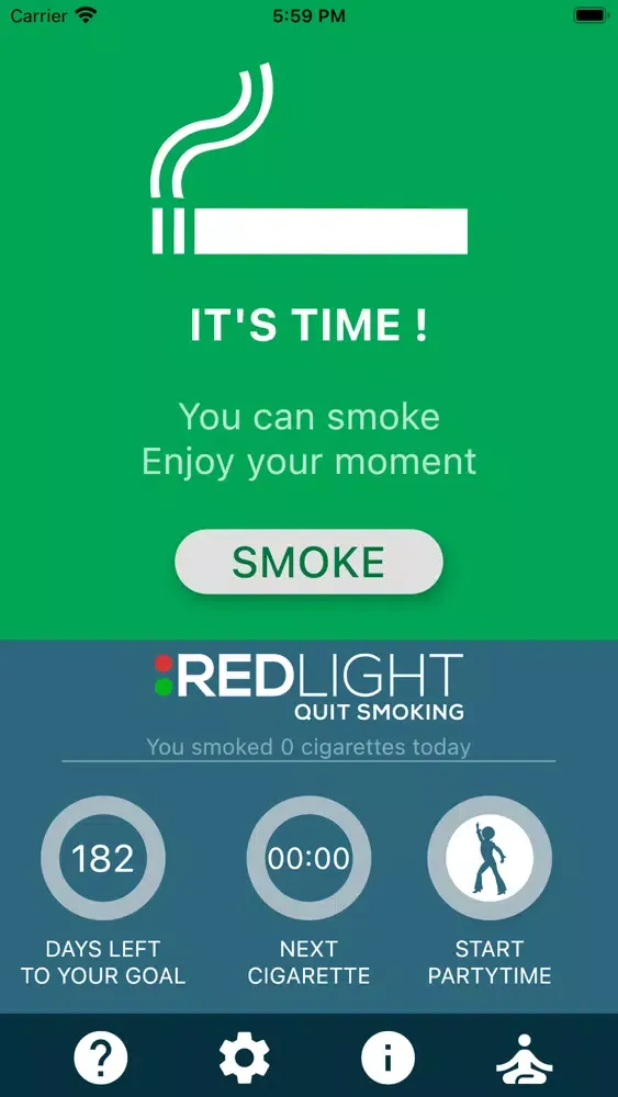Redlight quit smoking Screenshots