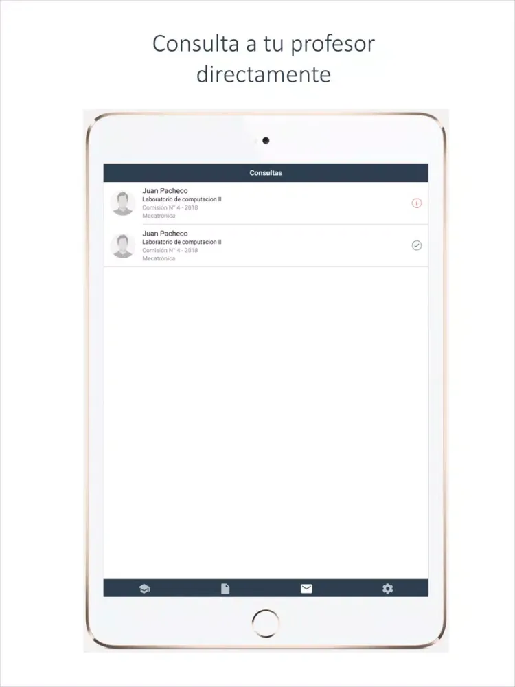 Скриншоты UTN Aula Virtual iPad 