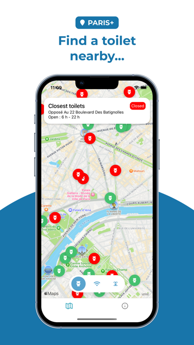 تصاویر Paris+ : toilets, WI-FI & more
