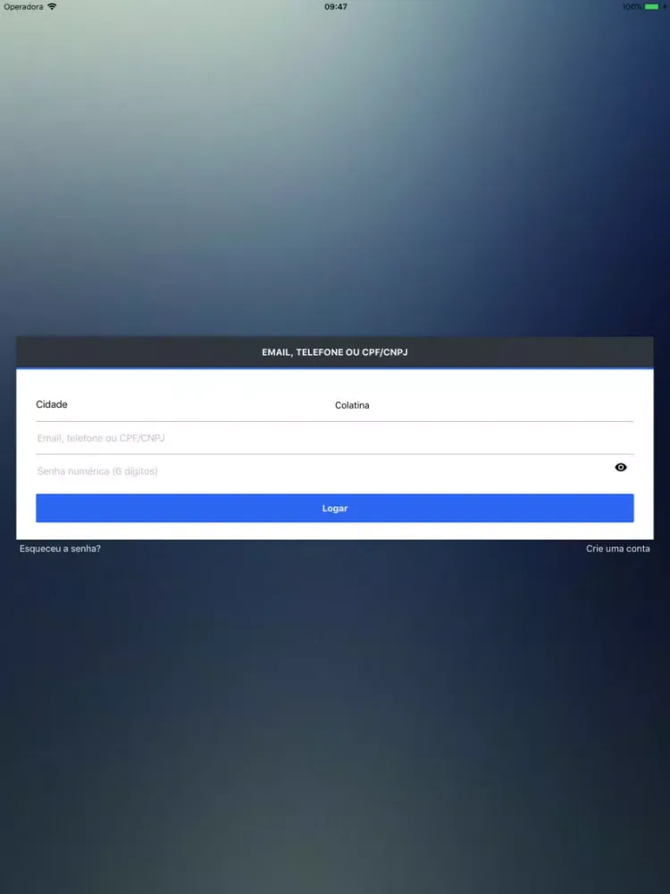 Franco Park Rotativo Intelig. iPad 应用截图