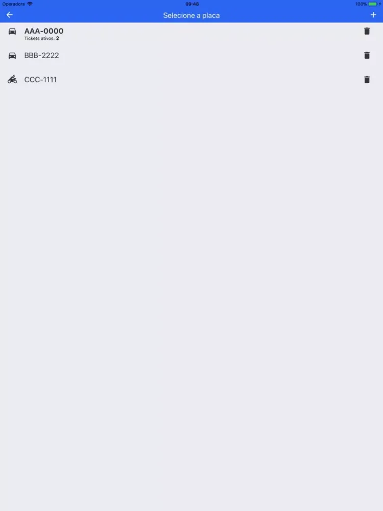 Franco Park Rotativo Intelig. iPad 应用截图