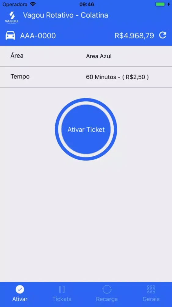 Franco Park Rotativo Intelig.应用截图