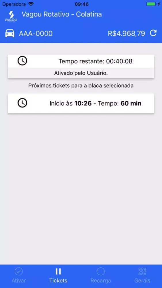 Franco Park Rotativo Intelig.应用截图