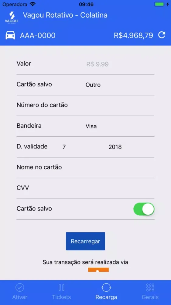 Franco Park Rotativo Intelig.应用截图
