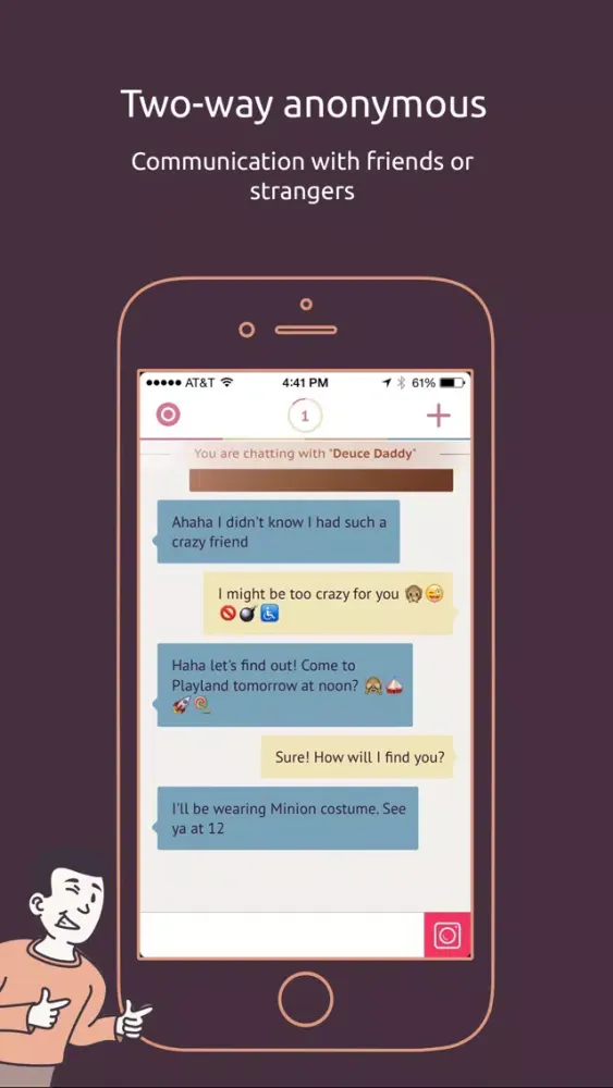 Screenshot di Frandom - Anonymous Messaging