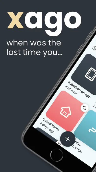 XAgo - Keep Track Screenshots