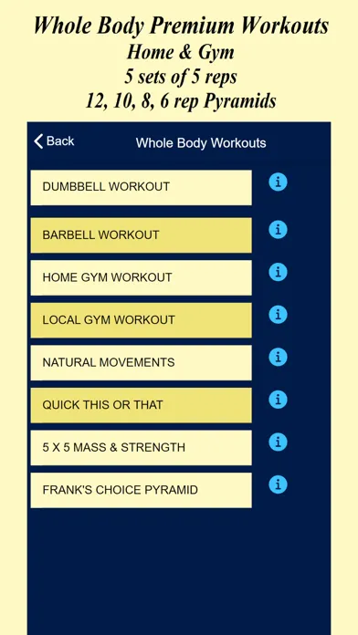 Capturas de pantalla de Bodybuilder HELPER
