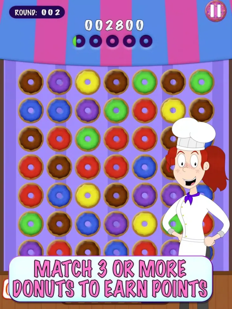 Captures d'écran de Donut Shop Mania iPad 