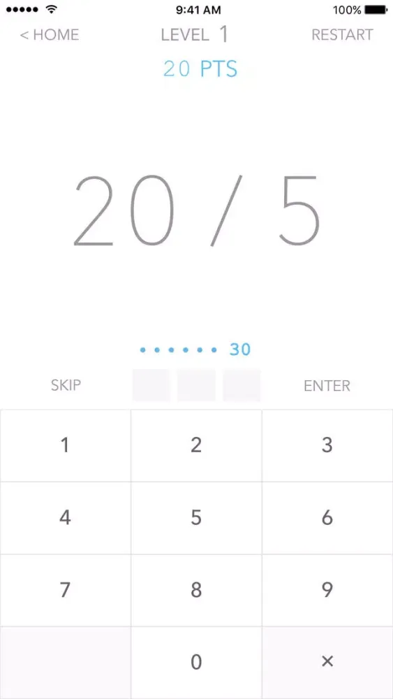 Mental Math Challenge スクリーンショット