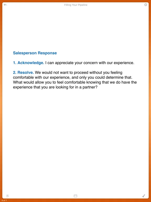 FranklinCovey Sales Cards iPad  स्क्रीनशॉट