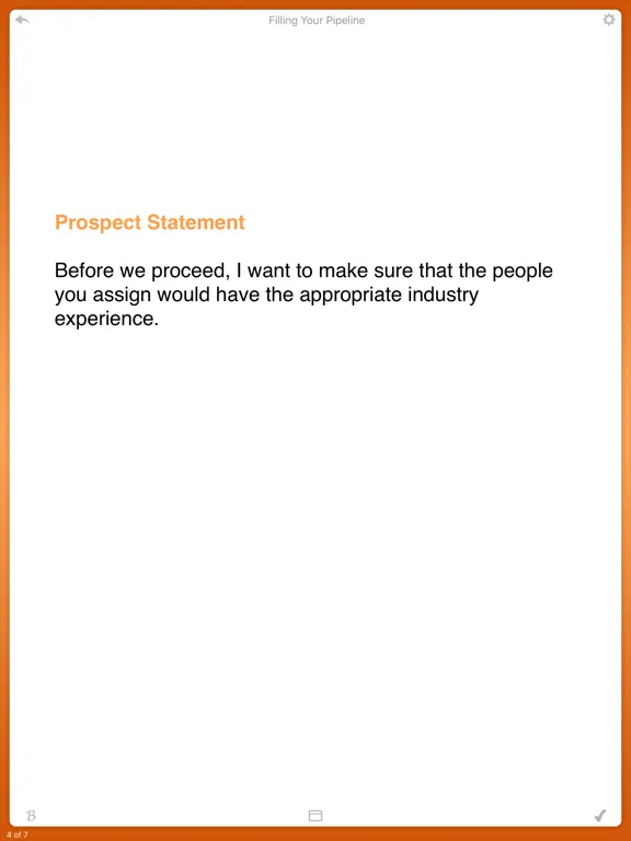 FranklinCovey Sales Cards iPad  स्क्रीनशॉट