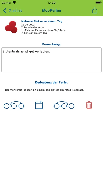 Zrzuty ekranu Mut-Perlen