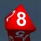 RPG D8 Role-Player Dice for iMessage