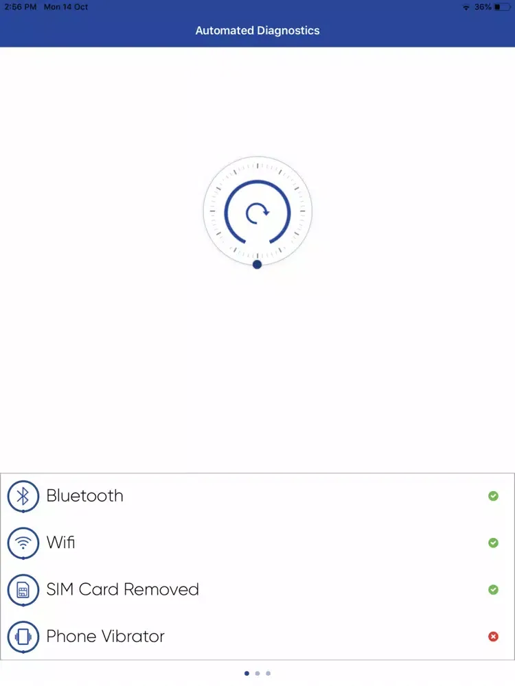 Frank Mobile iPad  Screenshots