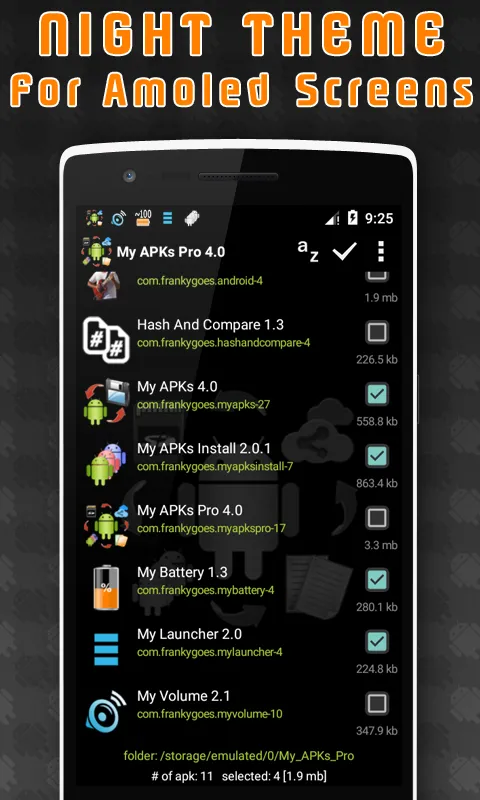My APKs Pro स्क्रीनशॉट