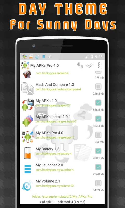 My APKs Pro स्क्रीनशॉट