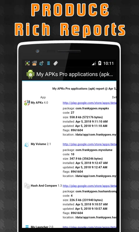 My APKs Pro स्क्रीनशॉट