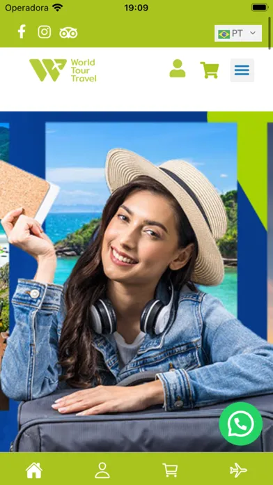 Ảnh chụp màn hình của World Tour Travel