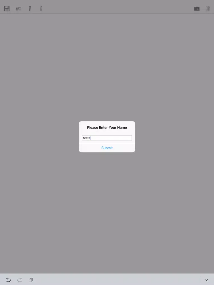 ภาพหน้าจอของ Sponsey Student iPad 