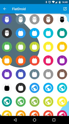 FlatDroid - Icon Pack Ekran Görüntüleri