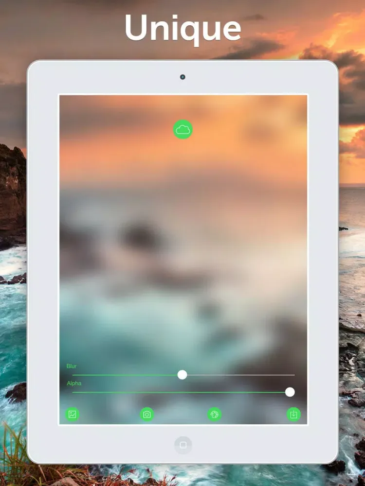 BlurEngine - custom wallpapers iPad  سکرین شاٹس