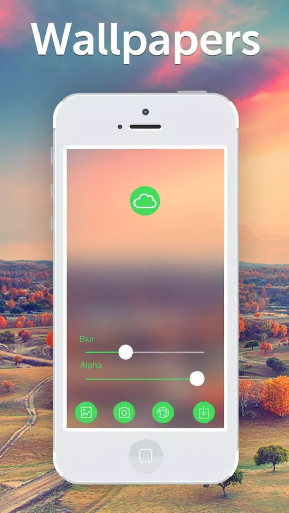 BlurEngine - custom wallpapers سکرین شاٹس