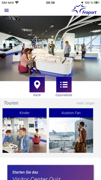 VisitFRA Ekran Görüntüleri