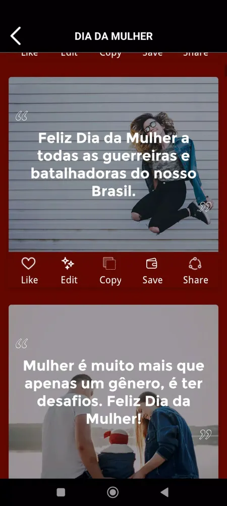 Frases Para Mulheres 2024 Screenshots