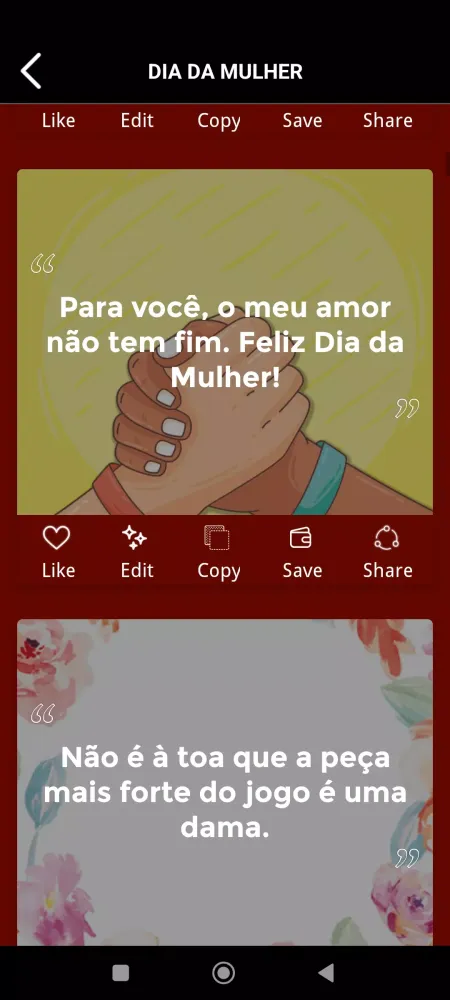 Frases Para Mulheres 2024 Screenshots