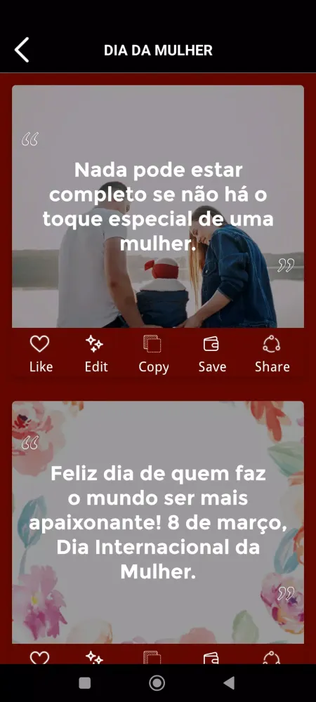 Frases Para Mulheres 2024 Screenshots